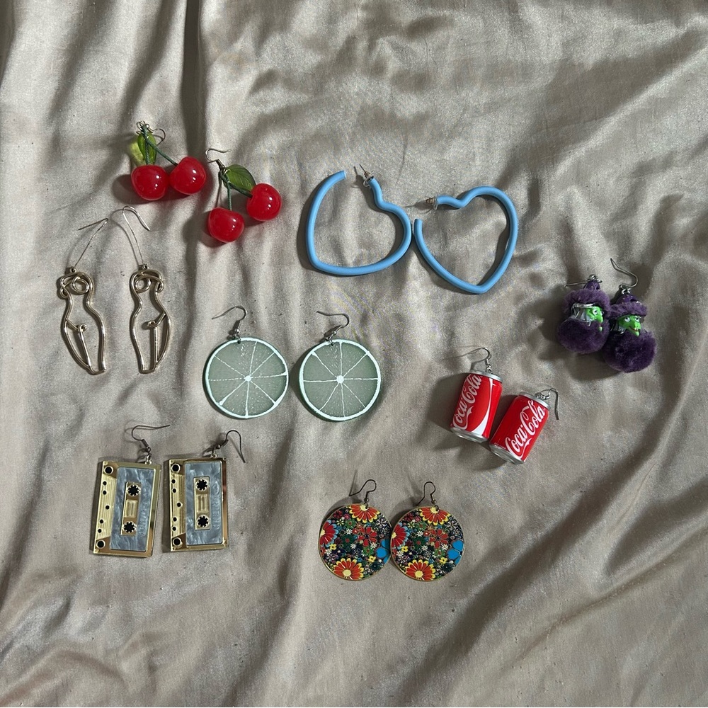 Statement Dangly Earings Bundle